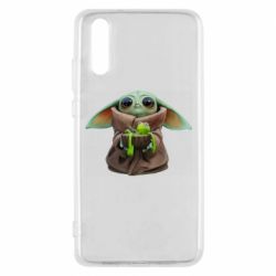 Чехол для Huawei P20 Grogu and Kermit - PrintSalon