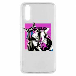 Чехол для Huawei P20 Ибуки Миода глитч - PrintSalon