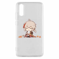 Чохол для Huawei P20 Кадзуха з котом - PrintSalon
