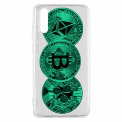 Чехол для Huawei P20 Криптовалюта - PrintSalon