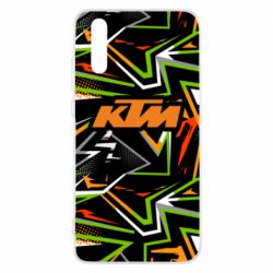 Чохол для Huawei P20 KTM orange logo - PrintSalon