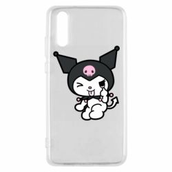 Чехол для Huawei P20 Kuromi hello kitty - PrintSalon