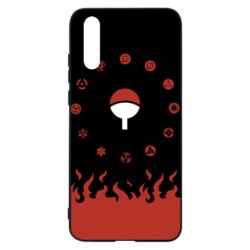 Чехол для Huawei P20 Naruto Sasuke Uchiha Sharingan - PrintSalon