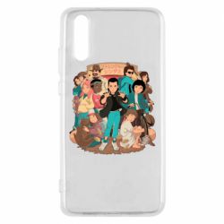 Чехол для Huawei P20 Очень странные дела арт - PrintSalon