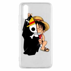 Чехол для Huawei P20 One piece chibi Luffy - PrintSalon