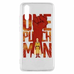 Чехол для Huawei P20 One Punch Man Saitama
