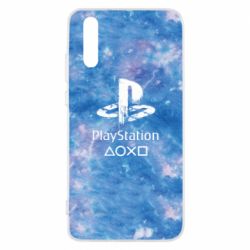 Чохол для Huawei P20 Playstation on tai dai background - PrintSalon