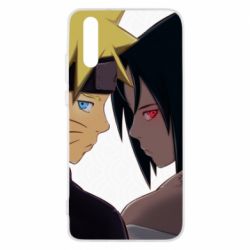 Чохол для Huawei P20 Sasuke with Naruto - PrintSalon