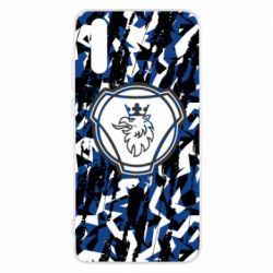 Чохол для Huawei P20 Scania logo and grunge - PrintSalon