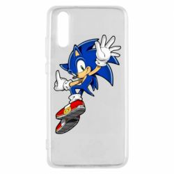 Чехол для Huawei P20 Sonic and the jump - PrintSalon