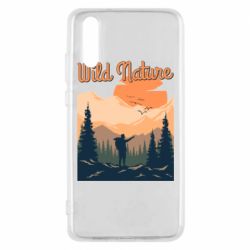 Чехол для Huawei P20 Wild nature - PrintSalon