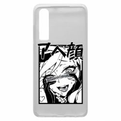 Чехол для Huawei P30 Ahegao Girl - PrintSalon