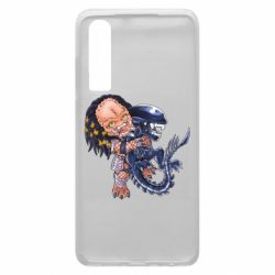 Чехол для Huawei P30 Alien vs Predator - PrintSalon