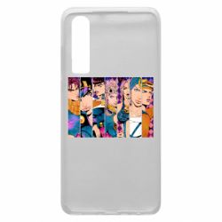 Чехол для Huawei P30 All Main Characters - PrintSalon