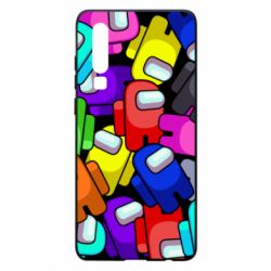 Чехол для Huawei P30 Among us multicolored - PrintSalon
