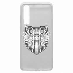 Чехол для Huawei P30 Bike Shield Art - PrintSalon