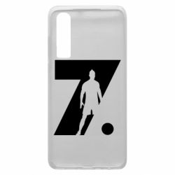 Чехол для Huawei P30 Cristiano Ronaldo Silhouette Art