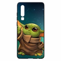 Чохол для Huawei P30 Cute Baby Yoda - PrintSalon