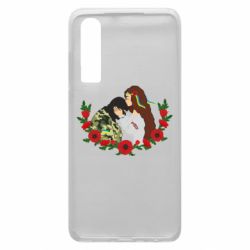 Чохол для Huawei P30 Дівчина цілує солдата - PrintSalon