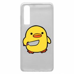 Чохол для Huawei P30 Duckling With A Knife - PrintSalon