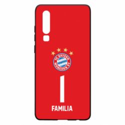 Чехол для Huawei P30 FC Bayern. Твоя фамилия, номер (англ.)