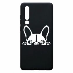 Чехол для Huawei P30 French Bulldog Puppy - PrintSalon