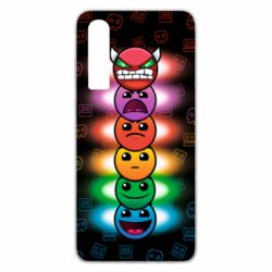 Чохол для Huawei P30 Geometry Dash Levels - PrintSalon