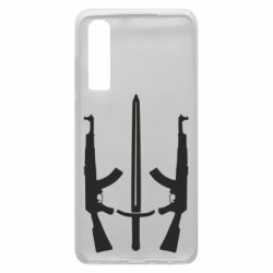 Чохол для Huawei P30 Герб добровольчих батальйонів - PrintSalon