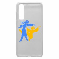 Чехол для Huawei P30 Гопак. Девушка и парень - PrintSalon