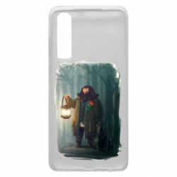 Чехол для Huawei P30 Хагрид в лесу - PrintSalon