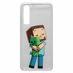 Чехол для Huawei P30 Heroes from Minecraft