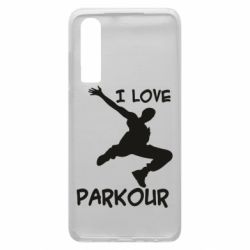 Чехол для Huawei P30 I love parkour - PrintSalon