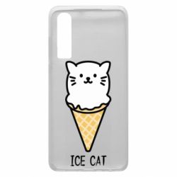 Чехол для Huawei P30 Ice Cat - PrintSalon