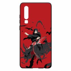 Чохол для Huawei P30 Itachi Uchiha with crows - PrintSalon
