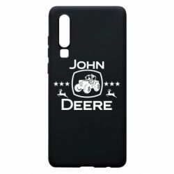 Чехол для Huawei P30 John Deere and tractor fanArt - PrintSalon
