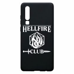 Чехол для Huawei P30 Клуб Адского Огня - PrintSalon