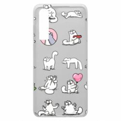 Чохол для Huawei P30 Кот Саймона емоції - PrintSalon