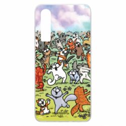 Чохол для Huawei P30 Коти танцюють - PrintSalon