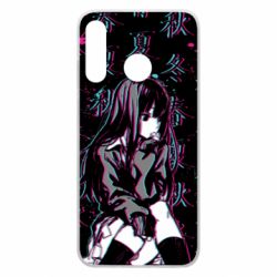 Чохол для Huawei P30 Lite Anime Girl Glitch - PrintSalon