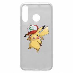 Чехол для Huawei P30 Lite Ash's hat Pikachu - PrintSalon