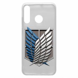 Чехол для Huawei P30 Lite Attack Titan Survey Corps Logo 3D - PrintSalon