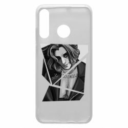 Чехол для Huawei P30 Lite Black and white Damiano - PrintSalon