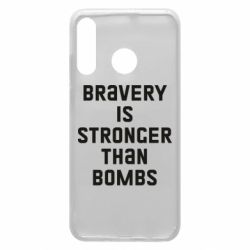 Чехол для Huawei P30 Lite Bravery is stronger - PrintSalon