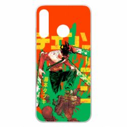 Чохол для Huawei P30 Lite Человек Бензопила - PrintSalon