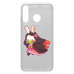Чехол для Huawei P30 Lite Chibi Bunny Kamado Nezuko - PrintSalon