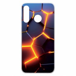 Чохол для Huawei P30 Lite Cracked Blocks - PrintSalon