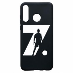 Чехол для Huawei P30 Lite Cristiano Ronaldo Silhouette Art - PrintSalon