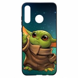 Чохол для Huawei P30 Lite Cute Baby Yoda - PrintSalon