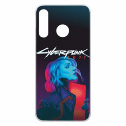 Чохол для Huawei P30 Lite Cyberpunk Girl Portrait - PrintSalon