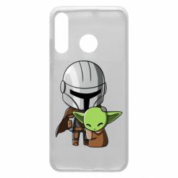 Чехол для Huawei P30 Lite Din Djarin And The Child - PrintSalon